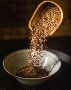 grains, bowl, seeds